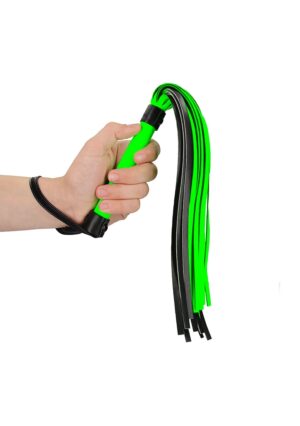 Flogger - Glow in the Dark - Neon Green/Black - Afbeelding 5