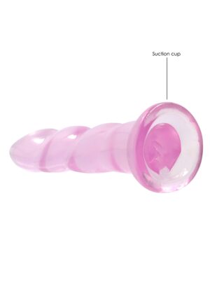 7'' / 17cm Non Realistic Dildo Suction Cup - Pink - Afbeelding 4