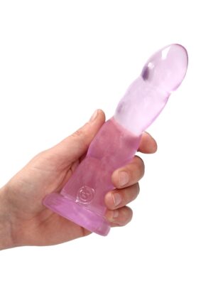 7'' / 17cm Non Realistic Dildo Suction Cup - Pink - Afbeelding 5