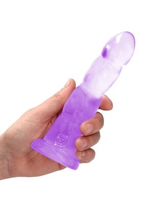 7'' / 17cm Non Realistic Dildo Suction Cup - Purple - Afbeelding 5