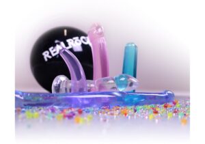 7'' / 17cm Non Realistic Dildo Suction Cup - Purple - Afbeelding 6