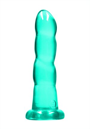 7'' / 17cm Non Realistic Dildo Suction Cup - Turquoise - Afbeelding 4