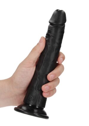 Dildo without Balls with Suction Cup - 8''/ 20.5 cm -- black - Afbeelding 7