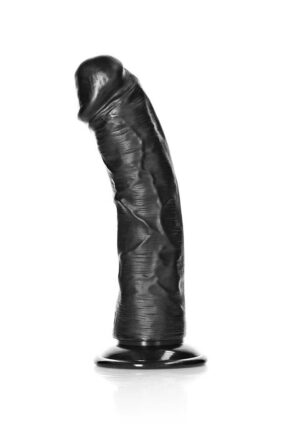 Dildo without Balls with Suction Cup - 6''/ 15.5 cm - black - Afbeelding 5