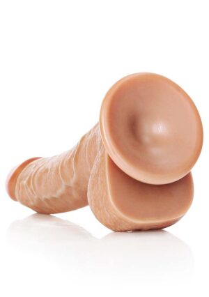 Dildo with Balls and Suction Cup - 8''/ 20.5 cm -- tan - Afbeelding 6