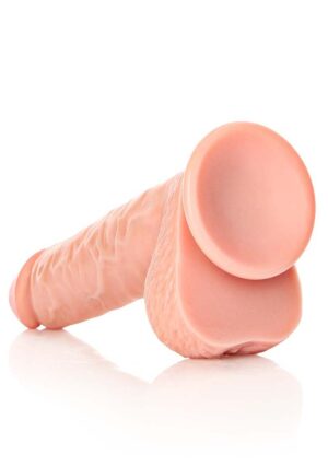 Dildo with Balls and Suction Cup - 9''/ 23 cm - flesh - Afbeelding 6