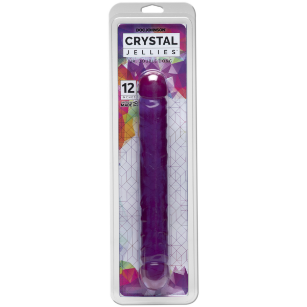 Jr. Double Dong Purple Jellie 12inch (30x4.25cm)