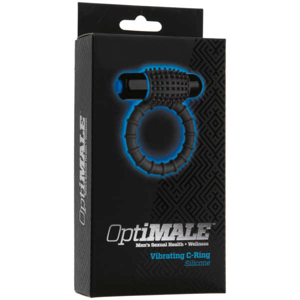 OptiMALE - Vibrating C-Ring - Grey