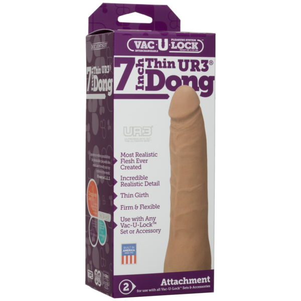 Vac-U-Lock 7" - Thin Dong - UR3 - Brown