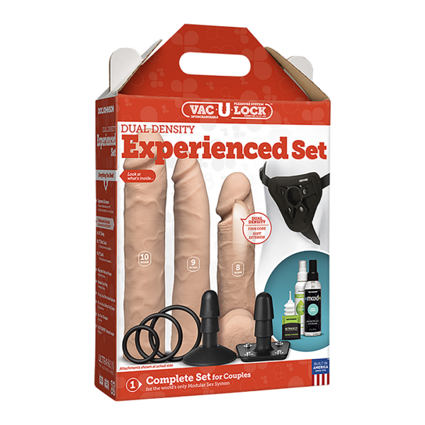 Vac-U-Lock - Dual Density Extreme Set - Flesh