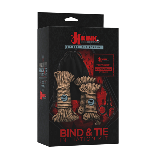 Bind & Tie Initiation Kit - 5 Piece Hemp Rope