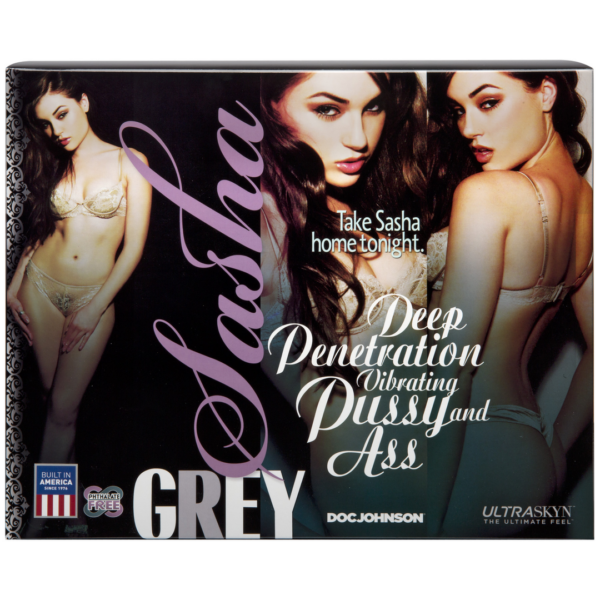 Sasha Grey - Deep Penetration Vibrating Pussy and Ass