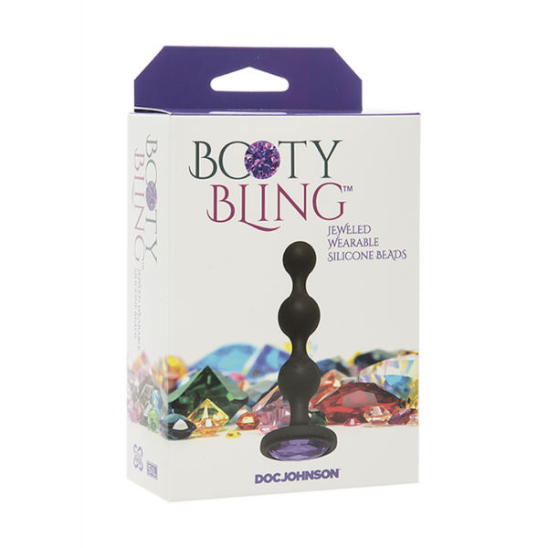 Booty Bling - Wearable Silicone Beads - Purple