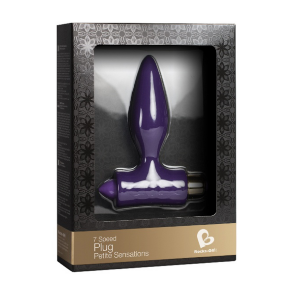 Rocks Off - Petite Sensations Plug - Purple