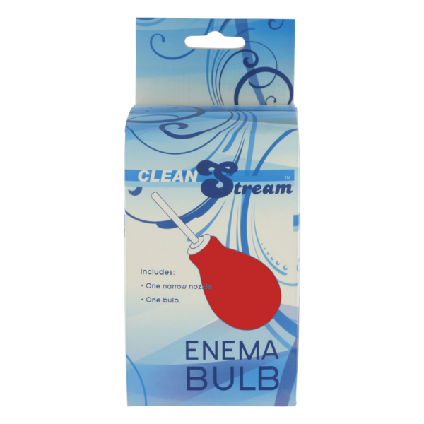 Clean Stream - Enema Bulb - Red