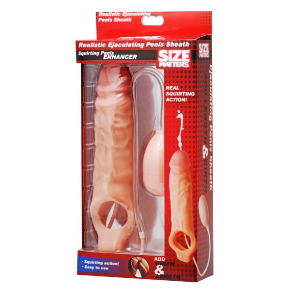 XR Brands - Realistic Ejaculating Penis Sheath