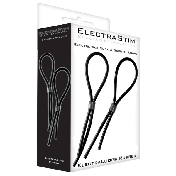 ElectraStim - Rubber Adjustable Cock and Scotal Loops