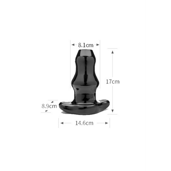 PerfectFit - Double Tunnel Plug  - X- Large -Transparent