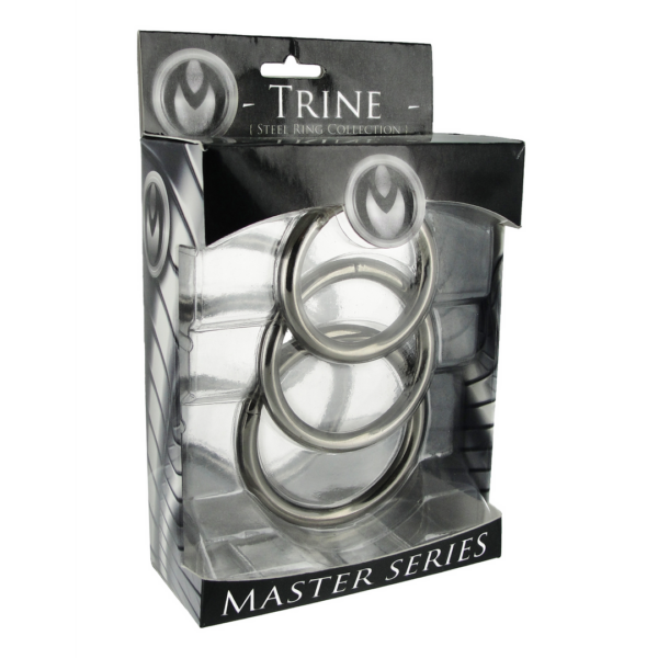 Master Series - Trine - Steel Cockring Collection