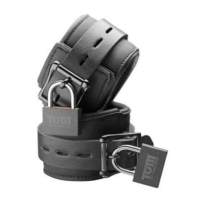 Tom Of Finland - Neoprene Wrist Cuffs with Lock