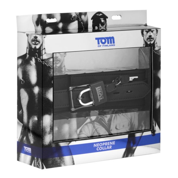 Tom Of Finland - Neoprene Collar with Lock