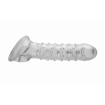 Tom of Finland - Textured Girth Enhancer-Clear